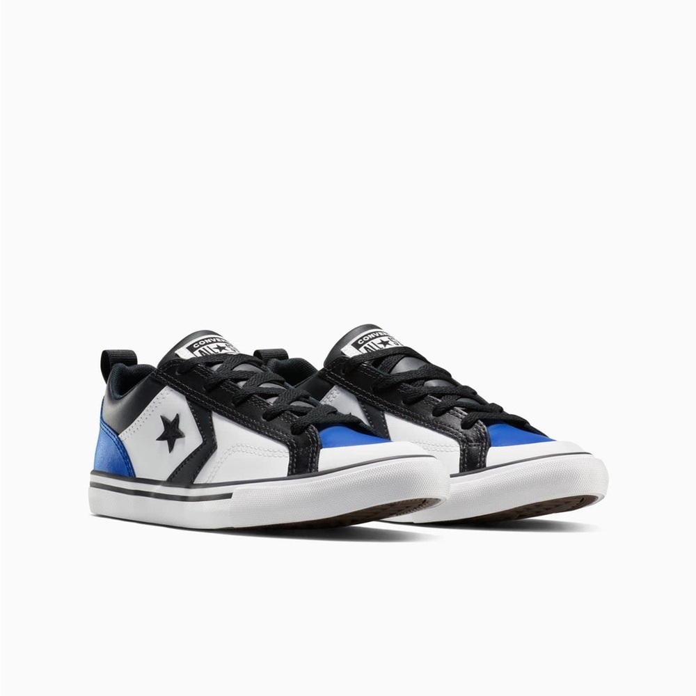 Converse kids Pro Blaze Multicolor Leather Low-Top Sneakers NWOT - Picture 2 of 7